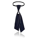 Women Pearl Bow Tie Bowtie for Uniform Party