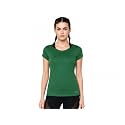 Women Polyester Stretch Regular Fit Round Neck