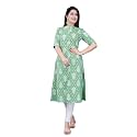 Women Printed Collar Neck Half Sleeve Regular