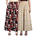 Women Printed Palazzo Pants Combo Pack of