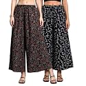 Women Printed Palazzo Pants Combo Pack of