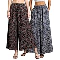 Women Printed Palazzo Pants Combo Pack of