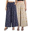 Women Printed Palazzo Pants Combo Pack of