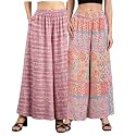 Women Printed Palazzo Pants Combo Pack of