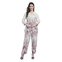 Women Printed Short Kurti with Pant Set