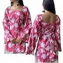 Women Pure Cotton Floral Printed Short Kurti