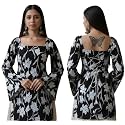 Women Pure Cotton Floral Printed Short Kurti