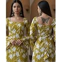 Women Pure Cotton Floral Printed Short Kurti
