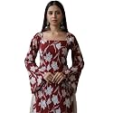 Women Pure Cotton Floral Printed Short Kurti