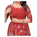 Women Pure Cotton Maternity Kurta Two Side