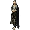 Women Rayon Embroidered Kurta with Pant and