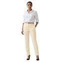 Women Regular Fit Black Formal Pant for