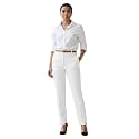 Women Regular Fit Black Formal Pant for