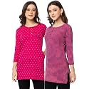 Women Regular Fit Henley All Over Print
