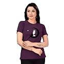 Women Round Neck Printed_Cotton Blend Regular Fit