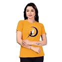 Women Round Neck Printed_Cotton Blend Regular Fit