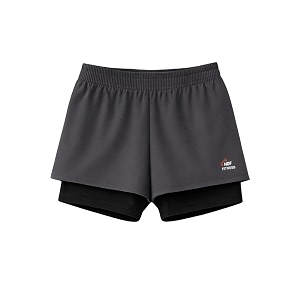 Womens 2-in-1 Running Shorts Quick-Dry Double