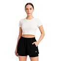 Womens 2-in-1 Running Shorts Quick-Dry Double