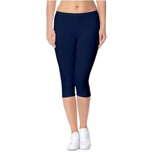 Womens 3 4 Calf-Length Leggings - Stretchable