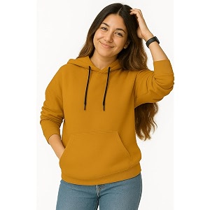 Womens Black Fleece Hoodie Oversized Fit Soft