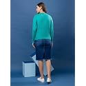Womens Cable Knit Woolen Pullover Full