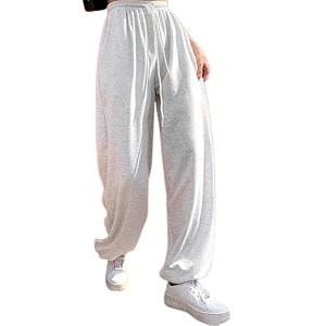 Womens Casual Black Jogger Pants Soft