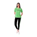 Womens Casual Printed T-Shirt and Track Pant