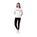 Womens Casual Printed T-Shirt and Track Pant