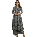  Women s Cotton A-Line Kurta Palazzo