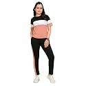 Womens Cotton Printed Track Suit Co-ord Set