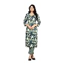 Women’s Cotton Silk Zari Kurta Pant Set