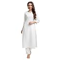 Women’s Cotton Silk Zari Kurta Pant Set