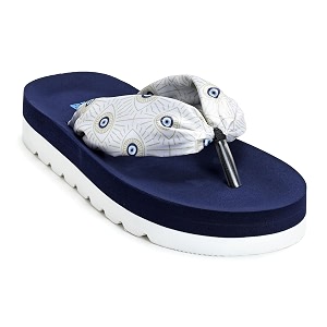 DOCTOR FEEL SOFT Womens Cushioned Platform Slippers