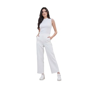 Womens Elegant Straight Fit Pants for Office