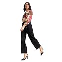 Womens Elegant Straight Fit Pants for Office