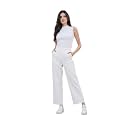 Womens Elegant Straight Fit Pants for Office