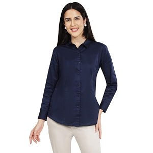 WomenS Full Sleeve Formal Shirt Regular