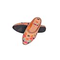 Womens Hand Embroidered Ethnic Juttis Multicolour