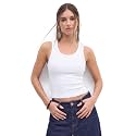 Womens Heavy GSM Cotton Ribbed Tank Top
