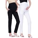 Women39s Maternity Leggings with Pockets Comfortable
