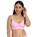 Womens Non-Padded Cotton Bra with Sports Look