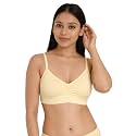 Womens Non-Padded Cotton Bra with Sports Look