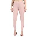 Womens Nylon Shimmer Leggings Ankle Length