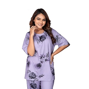 Womens Pajama Set with Top Pants