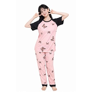 Womens Pajama Set with Top Pants