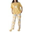 Womens Pajama Set with Top amp Pants