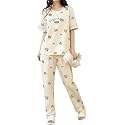 Womens Pajama Set with Top amp Pants