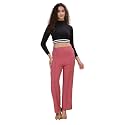 Womens Polycotton Comfort Fit Straight Trousers 