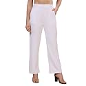 Womens Polycotton Comfort Fit Straight Trousers 