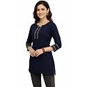 Womens Rayon Short Kurti Top Casual